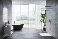 Смеситель для ванны Excellent Keria AREX.2055BL Черный — фото 4, Смесители