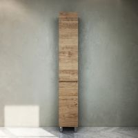 Шкаф пенал AM.PM Gem S 30 M91CSR0306OF Светлый дуб — фото 4, Пеналы для ванной комнаты