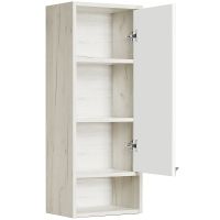 Шкаф пенал Aquaton Флай 30 R 1A237903FAX1R подвесной Белый Дуб крафт — фото 2, Мебель для ванной