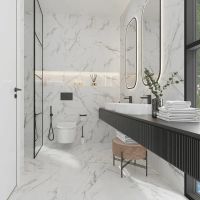 Керамогранит Royce Tile Calacatta Peniscola Polished R_PR1000 60х60 см — фото 6, Керамогранит
