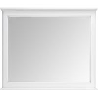 Зеркало ASB-Woodline Венеция 100 11941 Белое с патиной Серебро — фото 1, Зеркала в ванную комнату