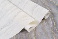 Обои Артекс Selena 10838-01 Винил на флизелине (1,06*10,05) Белый, Абстракция — фото 2, Обои для стен