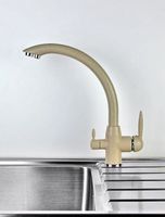 Смеситель для кухни Viko V-5214 Песочный — фото 2, Смесители для кухни