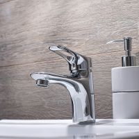 Смеситель для раковины Ростовская Мануфактура Сантехники SL120-001F Хром — фото 5, Смесители