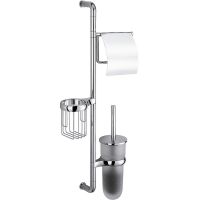 Подвесная стойка WasserKRAFT K-1438 Хром — фото 1, Стойки - набор держателей