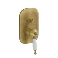 Смеситель для душа Migliore Oxford 19098 Бронза — фото 1, Смесители