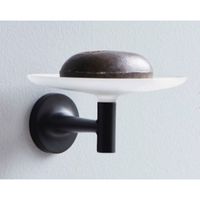 Товар: Мыльница настенная Duravit Starck T 0099334600 Черный матовый - фото 2 Мыльница настенная Duravit Starck T 0099334600 Черный матовый — фото 2, Мыльницы