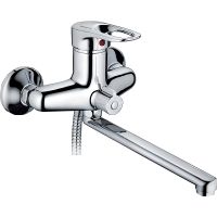 Смеситель для ванны Frap H28 F2228 универсальный Хром — фото 1, Смеситель для ванны