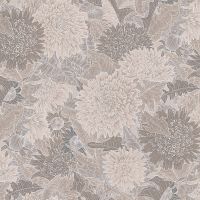 Обои Milassa Микадо KTS6 002/1 Флизелин (1*10,05) Серый/Коричневый, Цветы — фото 1, Обои для стен