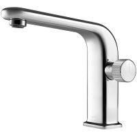 Смеситель для раковины Black&White Universe U7640 76400U Хром — фото 1, Смесители