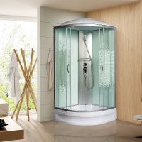 Душевая кабина Мономах 100x100x24 С МЗ 10000005758 без гидромассажа — фото 2, Душевые кабины
