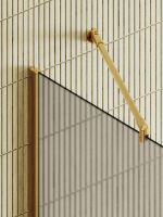 Товар: Душевая перегородка Maybah Glass MGD-728-3ш 790x1950 в широком профиле Золото стекло бронзовое матовое - фото 7 Душевая перегородка Maybah Glass MGD-728-3ш 790x1950 в широком профиле Золото стекло бронзовое матовое — фото 7, Душевые перегородки