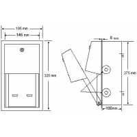 Товар: Диспенсер туалетной бумаги Nofer 05202.S Нержавеющая сталь матовая - фото 2 Диспенсер туалетной бумаги Nofer 05202.S Нержавеющая сталь матовая — фото 2, Диспенсеры туалетной бумаги