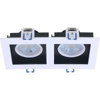 Встраиваемый светильник Artelamp Grado A2910PL-2WH Белый — фото 1, Точечные светильники