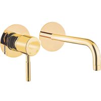 Смеситель для раковины Webert Rimini RI830606794 Золото матовое — фото 1, Смесители для раковины