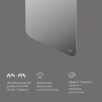Зеркало AM.PM X-Joy 60 M85MOX10601S1 с подсветкой с ИК-сенсорным выключателем — фото 7, Зеркала в ванную комнату