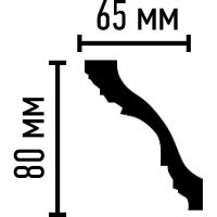 Карниз Decomaster 95016 2400x80x65 мм — фото 2, Карнизы