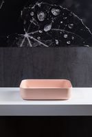 Раковина-чаша Allen Brau Fantasy 50 4.11021.SM Розовая — фото 22, Раковины накладные