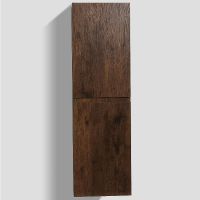 Шкаф пенал BelBagno Luce 40 LUCE-1350-2A-SC-PL подвесной Polissandro — фото 1, Пеналы для ванной комнаты