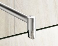 Душевая перегородка WeltWasser WW400 50G+30G 10000006434 профиль Хром стекло прозрачное — фото 3, Душевые перегородки