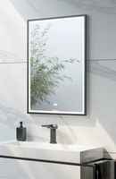 Зеркало Clarberg Logiс 60 LOG0206 с подсветкой и подогревом с сенсорным выключателем — фото 3, Зеркала в ванную комнату