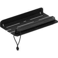 Металлическая полка Sonia Quick 185306 Черная матовая — фото 1, Полки для ванной и душа