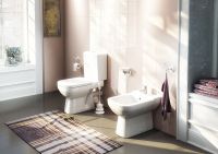 Унитаз компакт Кировит Домино Вн УнБ58 с бачком и сиденьем Микролифт — фото 2, Напольные унитазы