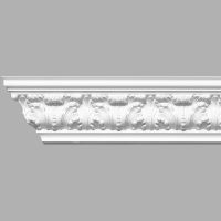 Карниз Decomaster 95027 2400x90x86 мм — фото 1, Карнизы