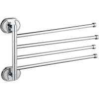 Полотенцедержатель Ростовская Мануфактура Сантехники A1026 поворотный Хром — фото 1, Полотенцедержатели
