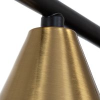 Настенный светильник Artelamp Jacob A7029AP-1BK Полированная медь Черный — фото 3, Светильники