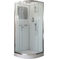 Душевая кабина Ceruttispa Viva 100х100 101 без гидромассажа — фото 1, Душевые кабины
