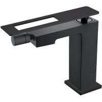 Смеситель для биде Boheme Q 146-BB Черный — фото 1, Смесители