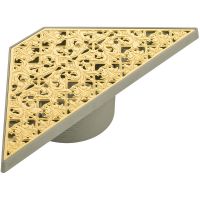 Душевой трап Migliore 300х125 24895 с решеткой Золото — фото 1, Трапы для душа