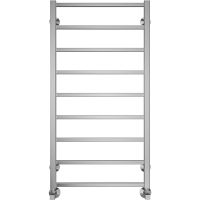 Водяной полотенцесушитель Terminus Контур П9 500х1000 4670078529688 Хром, нижнее подключение, G 1/2" ВР, с угловым соединением — фото 2, Водяные полотенцесушители