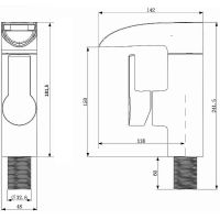 Смеситель для раковины Orange OneLife P08-921cr Хром глянцевый — фото 8, Смесители