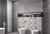 Керамическая плитка Gravita Armani Grey Across настенная 30х90 см — фото 2, Керамическая плитка