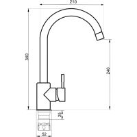 Товар: Смеситель для кухни Ростовская Мануфактура Сантехники SUS124GY-017F Серый - фото 5 Смеситель для кухни Ростовская Мануфактура Сантехники SUS124GY-017F Серый — фото 5, Смесители