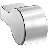 Крючок Jacob Delafon Singulier 15209D-CP Хром — фото 1, Крючки для полотенец