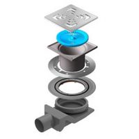 Душевой трап Pestan Confluo Standard 13000008 с решеткой — фото 1, Трапы для душа