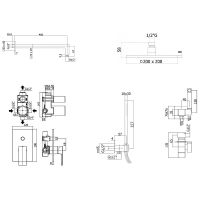 Товар: Душевая система Paffoni Elle KITZEL015CR/M с гигиеническим душем Хром - фото 8 Душевая система Paffoni Elle KITZEL015CR/M с гигиеническим душем Хром — фото 8, Душевое оборудование. Душевая программа