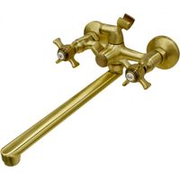 Смеситель для ванны Orange O-Classic M76-211br универсальный Бронза — фото 1, Смеситель для ванны