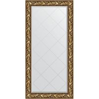 Зеркало Evoform Exclusive-G 161х79 BY 4285 с гравировкой в багетной раме - Византия золото 99 мм — фото 1, Мебель для ванной