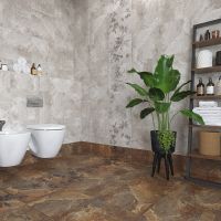 Керамогранит Керамин Денвер 2 черный 40х40 см — фото 2, Керамогранит