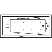 Товар: Акриловая ванна Whitecross Wave Slim 180x80 0111.180080.100.ULTRANANO.GL с гидромассажем - фото 10 Акриловая ванна Whitecross Wave Slim 180x80 0111.180080.100.ULTRANANO.GL с гидромассажем — фото 10, Ванны