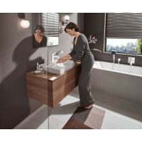 Товар: Смеситель для раковины Hansgrohe Vivenis 75010700 Белый матовый - фото 2 Смеситель для раковины Hansgrohe Vivenis 75010700 Белый матовый — фото 2, Смесители