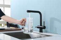 Смеситель для кухни Splenka S70.61.06 Черный матовый — фото 7, Смесители