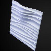 Товар: Гипсовая 3д панель Artpole Silk-2 Led D-0002-3WH White 600x600 мм - фото 1 Гипсовая 3д панель Artpole Silk-2 Led D-0002-3WH White 600x600 мм — фото 1, Гипсовые 3Д панели