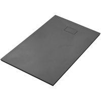 Душевой поддон из стеклопластика WasserKRAFT Elbe 140x90 74T36 Черный матовый — фото 1, Душевые поддоны