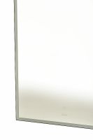 Зеркало Sintesi Kanto 60 SIN-SPEC-KANTO-black-60 с подсветкой Черное матовое с сенсорным выключателем — фото 2, Зеркала в ванную комнату