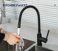 Смеситель для кухни Frap H67-6 F4067-6 Черный матовый — фото 7, Смесители для кухни